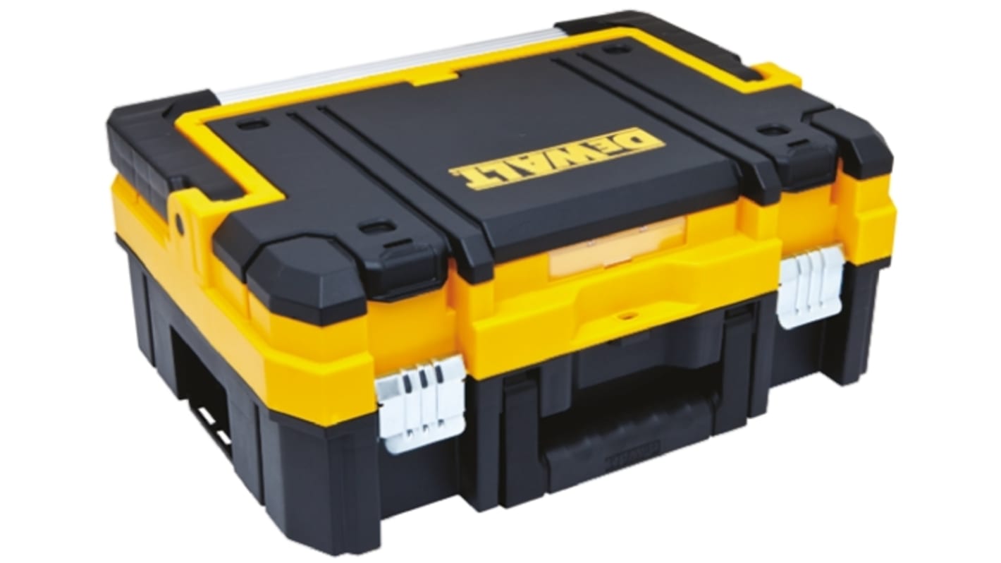 DeWALT TStak Tool Storage 1 drawer  Plastic Tool Box, 331.7 x 440 x 185.1mm