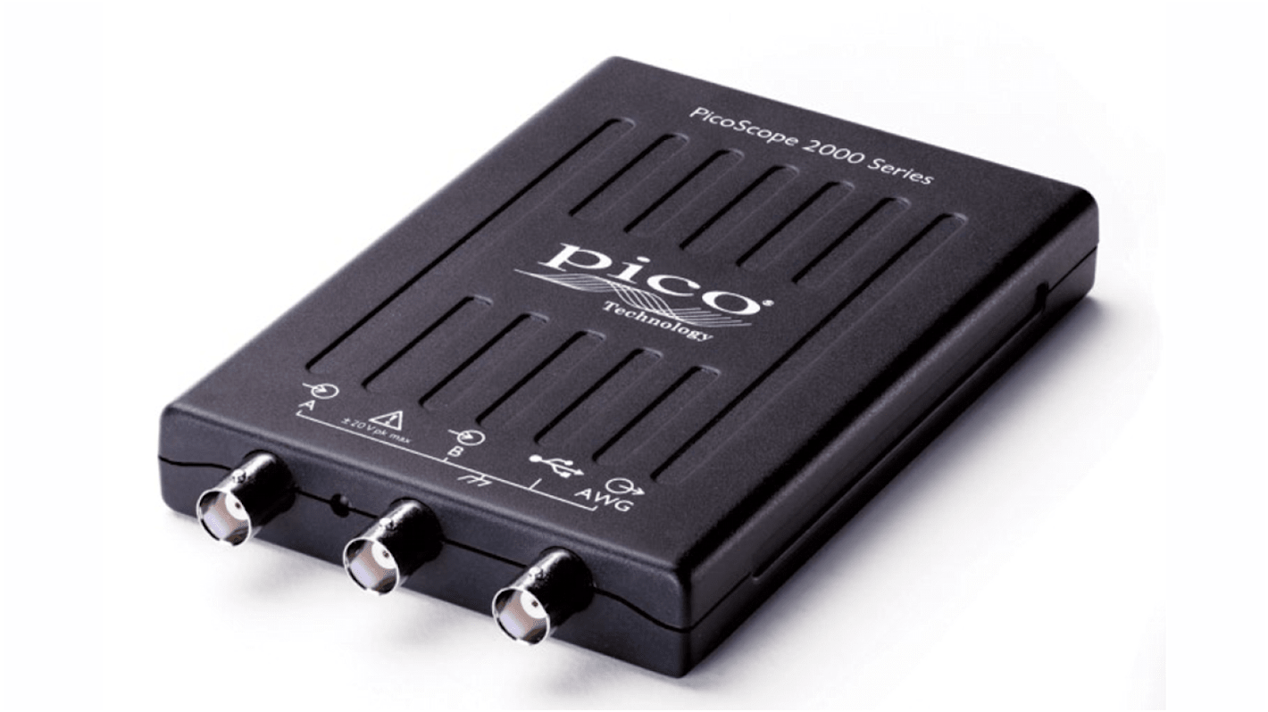Pico Technology 2205A PicoScope 2000 Series, 25MHz PC Based Oscilloscope, 2 Analogue Channels