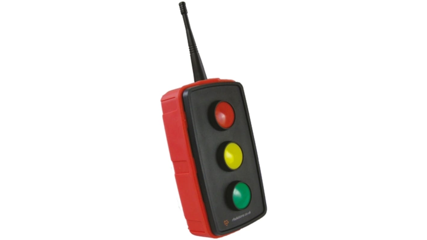 RF Solutions Fernbediensystem Sender 869.5MHz FM 3-Kanäle 6V, 154 x 85 x 48mm