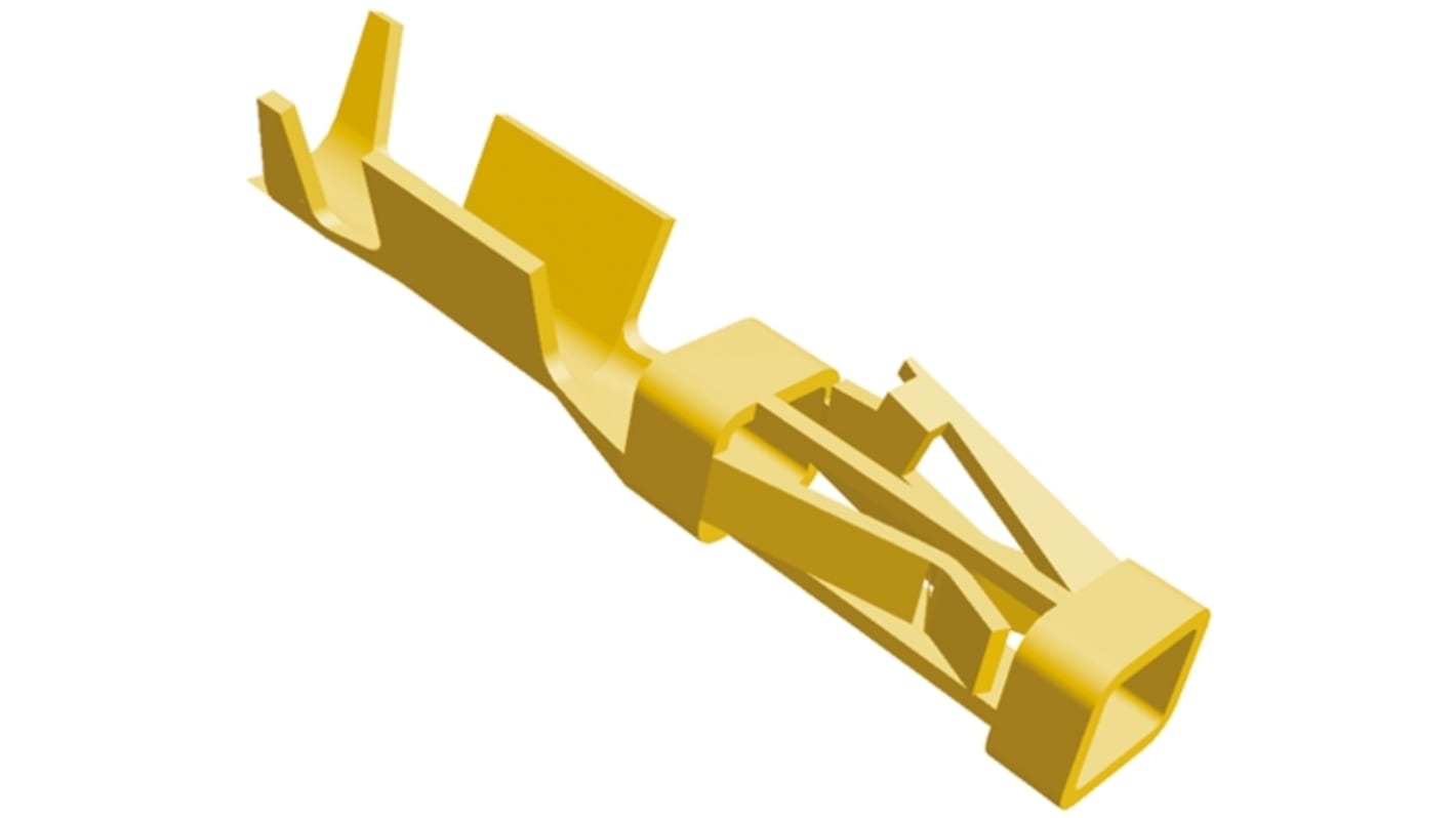 TE Connectivity AMPMODU Short Point Series Female Crimp Terminal, 24AWG Min, 20AWG Max