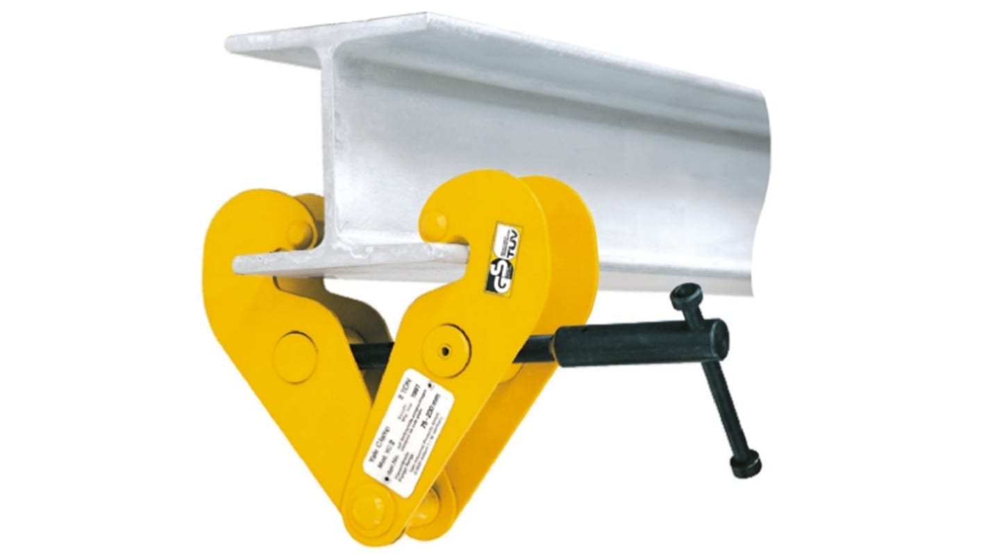 YALE Beam Clamp, 2000kg Holding Weight, Fits Channel Size 75 → 230mm