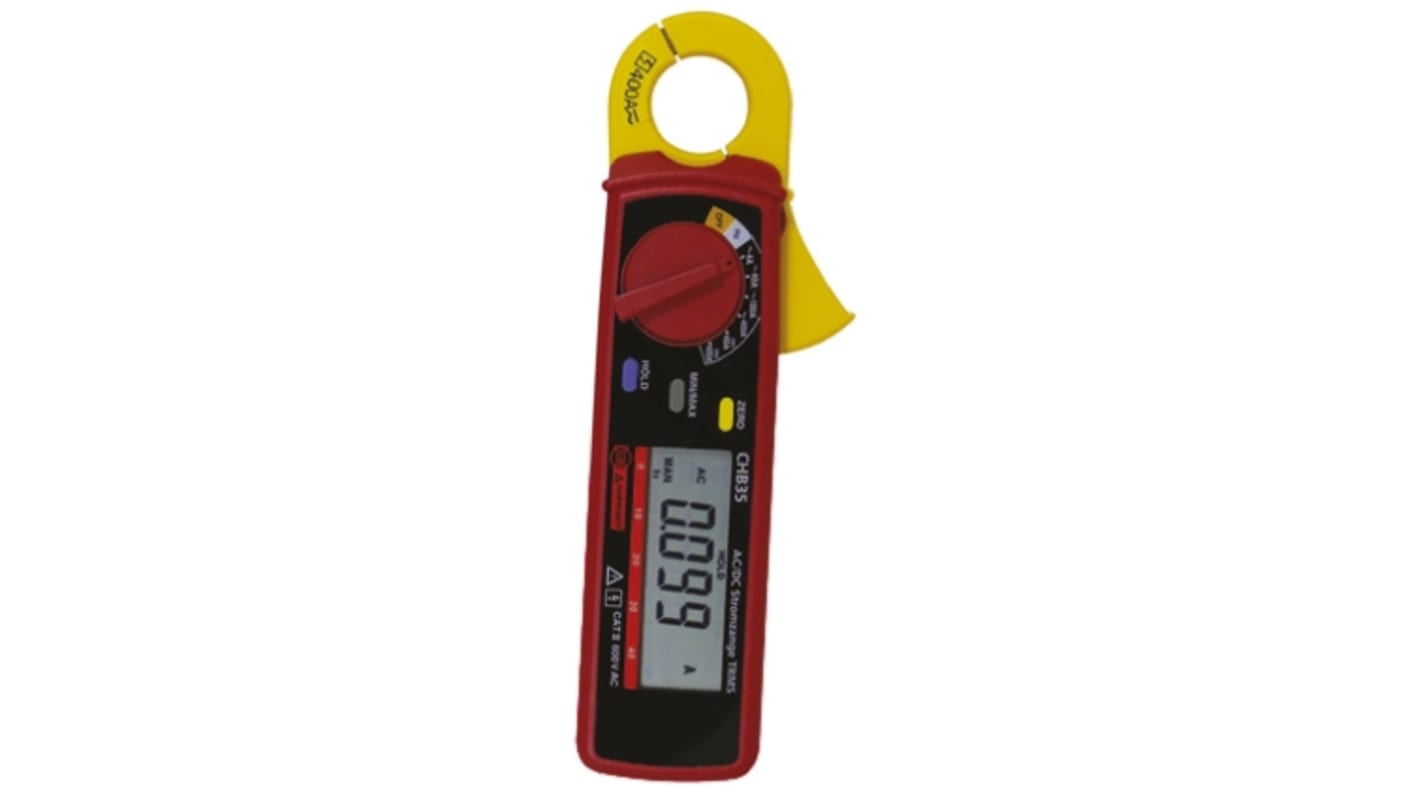 Beha-Amprobe CHB35-D Clamp Meter, 400A dc, Max Current 400A ac CAT II 600V With RS Calibration