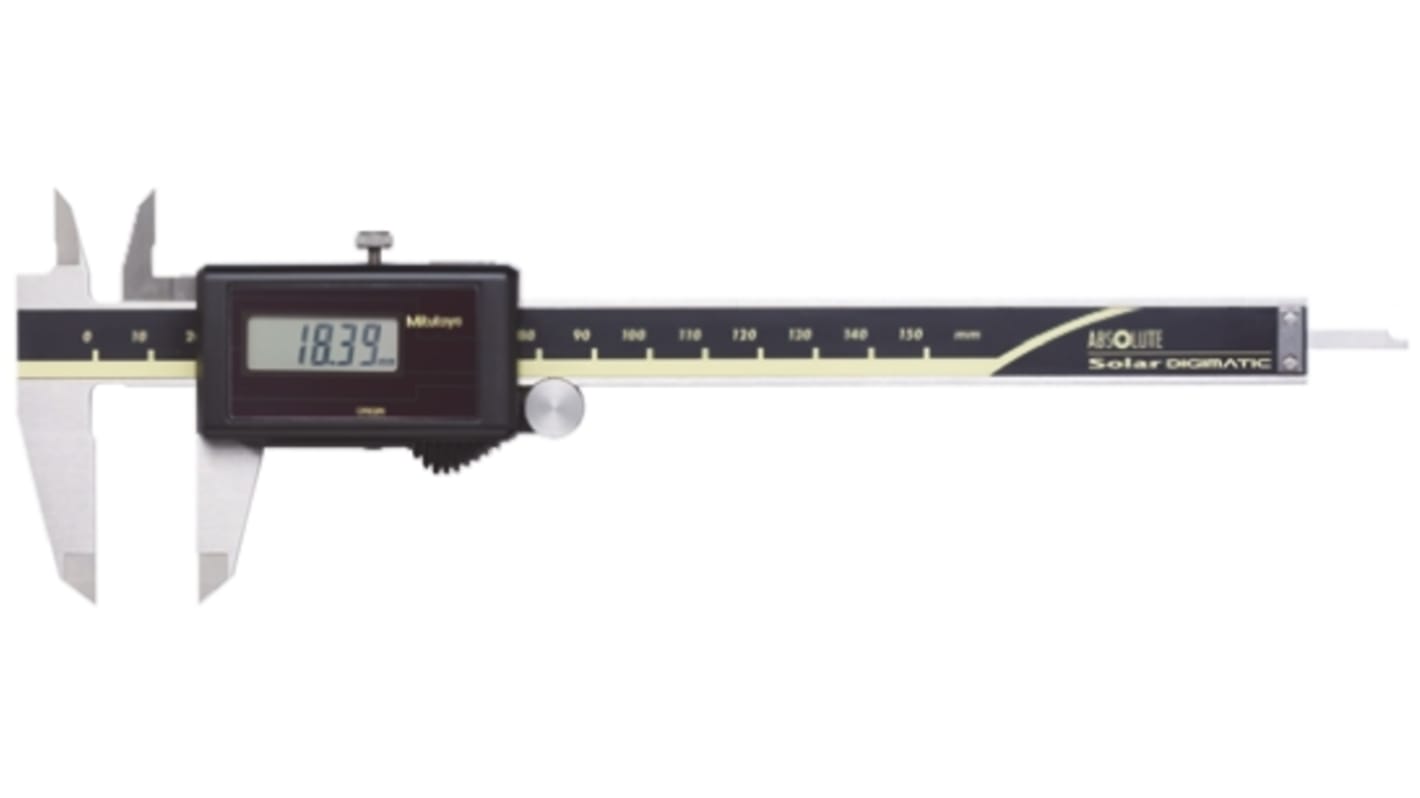 Mitutoyo 150mm Digital Caliper Caliper 0.01 mm Resolution, Metric