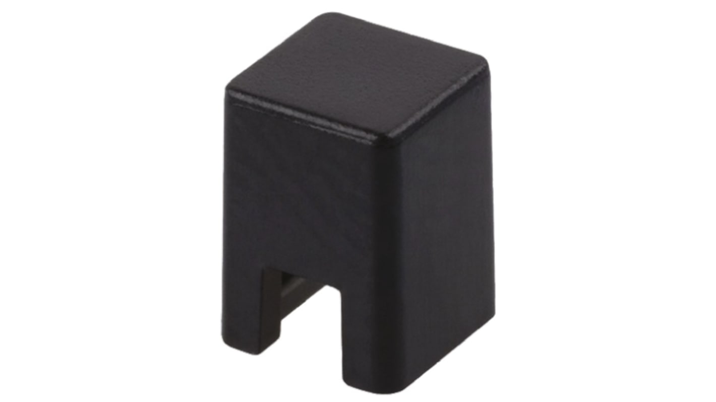 Omron Black Tactile Switch Cap for Series B3F-1000, Series B3F-1000, Series B3F-3000, Series B3F-3000, Series B3FS,