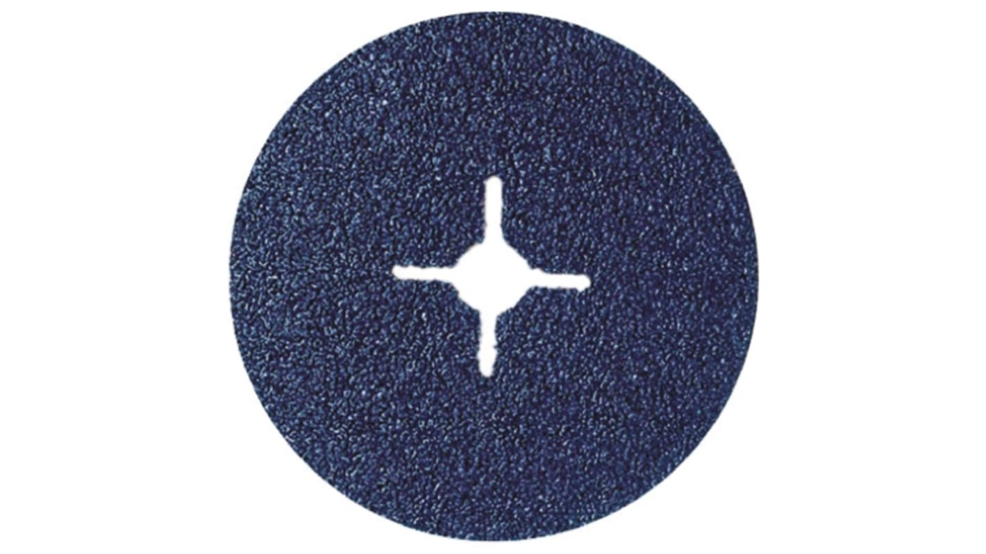 Norton Fibre Disc Zirconium Sanding Disc, 125mm x 25mm Thick, P80 Grit