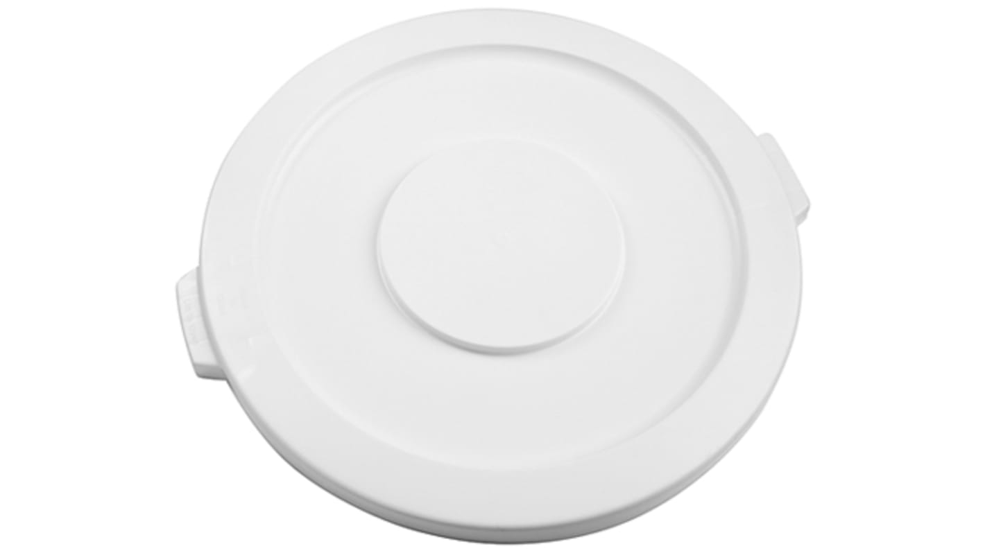 Rubbermaid Commercial Products 565mm White PE Bin Lid for 2632 Container, 41mm