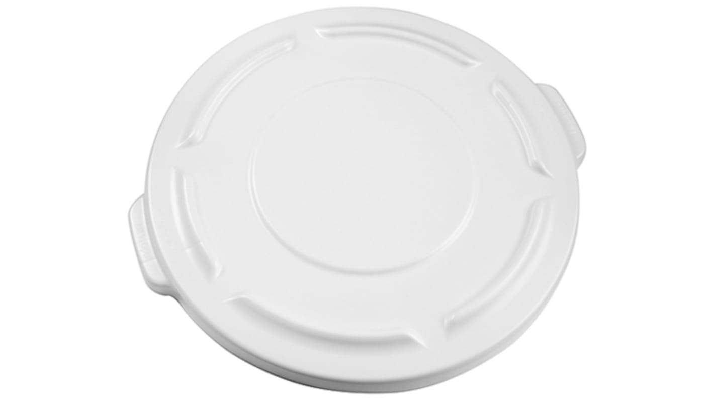 Rubbermaid Commercial Products 505mm White PE Bin Lid for 2620 Container, 46mm