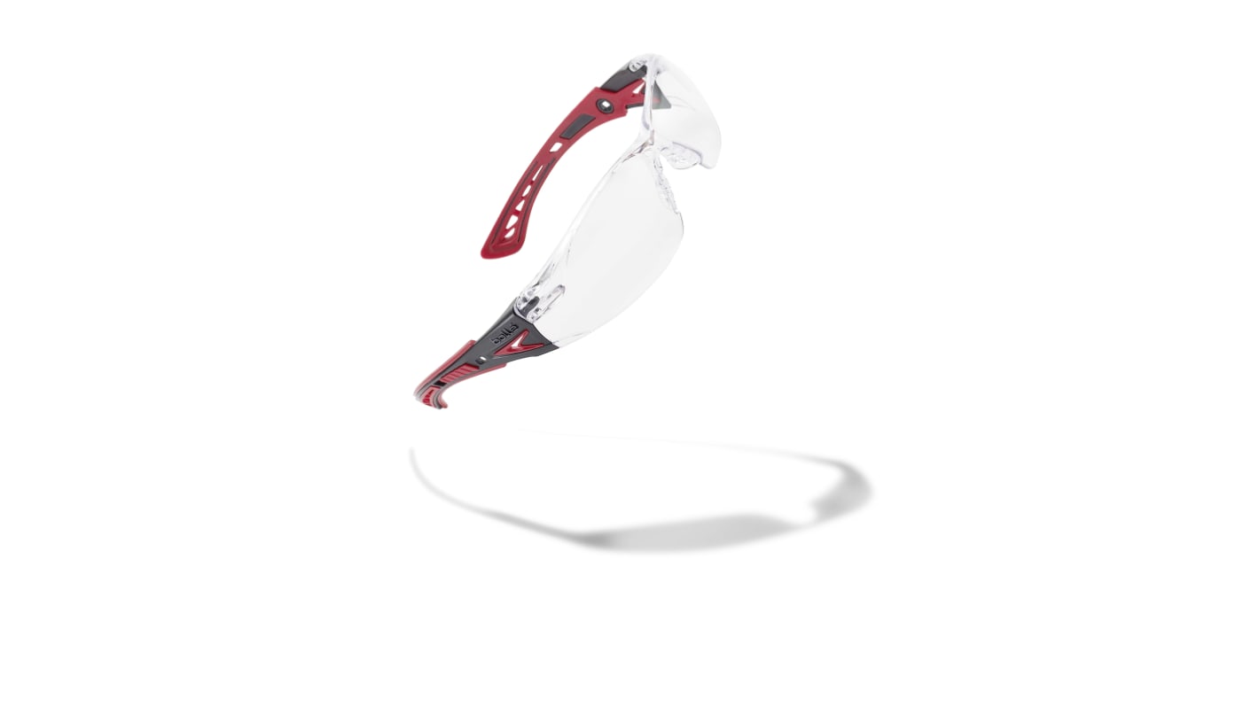 Occhiali anti appannamento Bolle Safety RUSH+ con lenti col. Trasparente, Protezione UV, Resistenti ai graffi