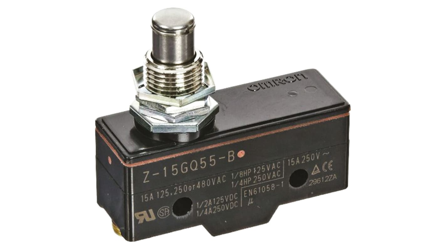 Z-15GQ55-B | オムロン リミットスイッチ NO/NC | RS Z-15GQ55-B | オムロン リミットスイッチ NO/NC | RS