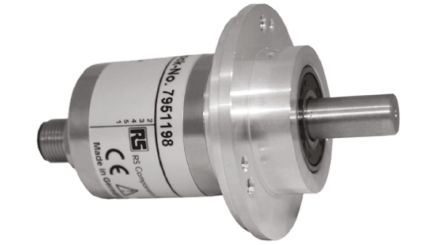 RS PRO Absolute Absolute Encoder, 262144 ppr, Solid Type, 10mm Shaft