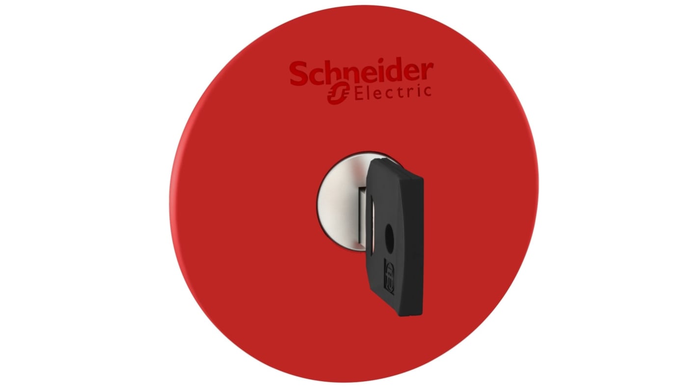 Schneider Electric Harmony XB5 Series, Key Release, Emergency Stop Push Button Head