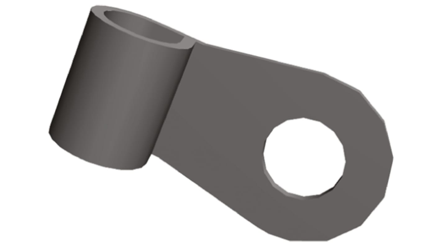 TE Connectivity, Budget Uninsulated Crimp Ring Terminal, M8 (5/16) Stud Size, 16.8mm² to 26.7mm² Wire Size