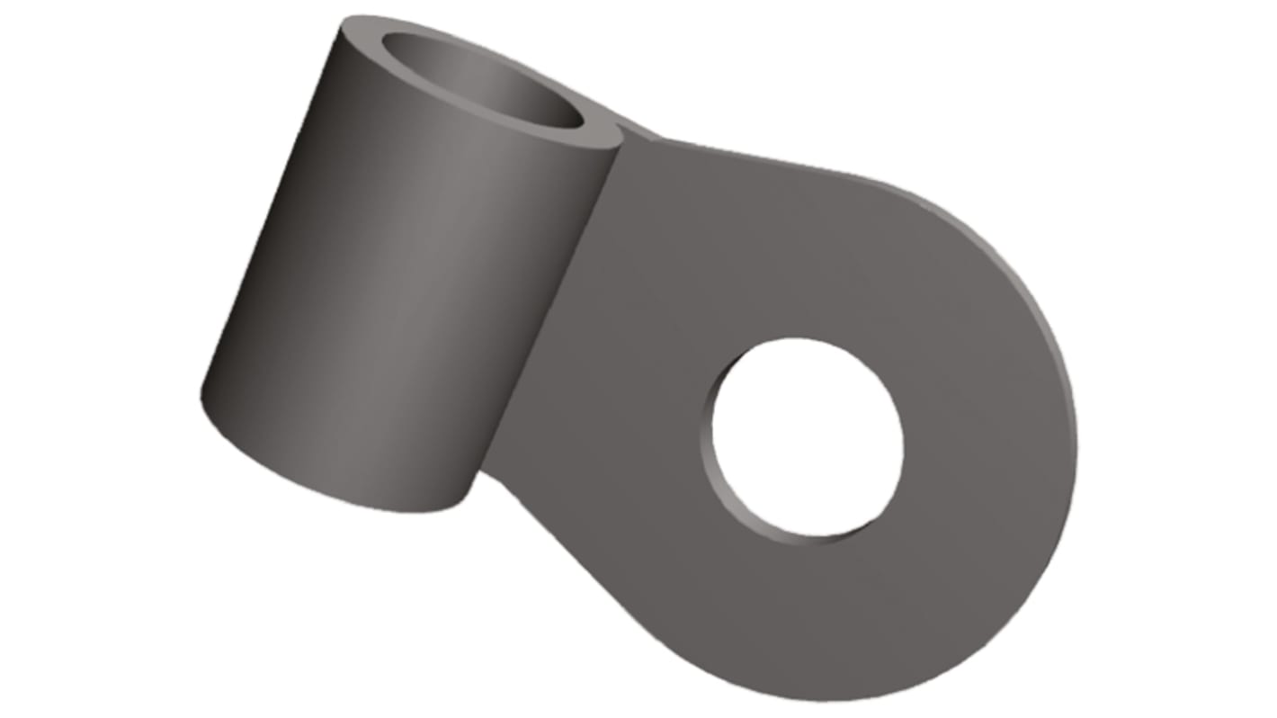 TE Connectivity, Budget Uninsulated Ring Terminal, M5 (#10) Stud Size, 6.6mm² to 10.5mm² Wire Size