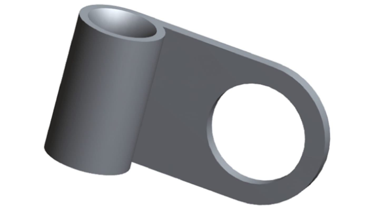 TE Connectivity, Budget Uninsulated Crimp Ring Terminal, M6 (1/4) Stud Size, 2.6mm² to 6.6mm² Wire Size