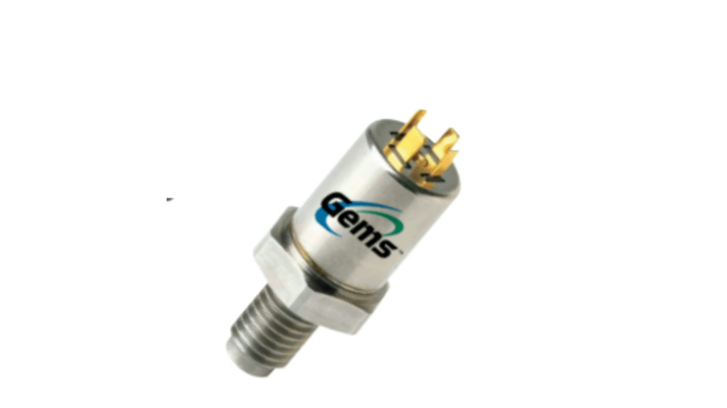 Gems Sensors 圧力センサ, 相対, 250バール, 電圧, 3100R0250S01B000
