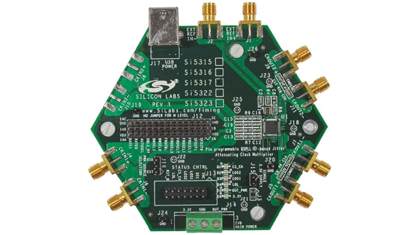 Scheda di valutazione Si5317 Skyworks Solutions Inc