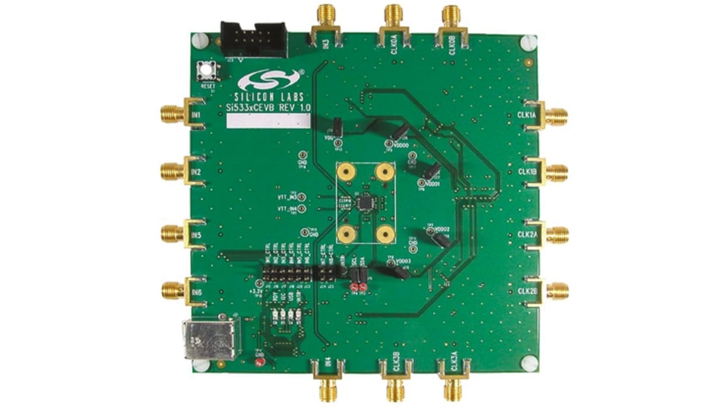 Skyworks Solutions Inc Si5338-EVB, Clock Buffer/Generator Evaluation Board for Si5338