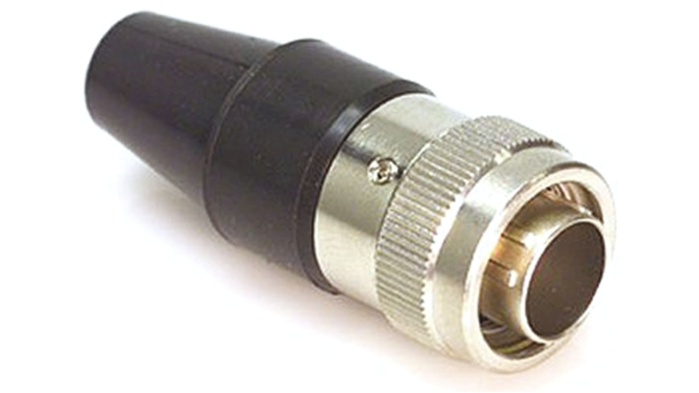 Hirose Circular Connector, 20 Contacts, Cable Mount, Miniature Connector, Plug, Male, HR22 Series