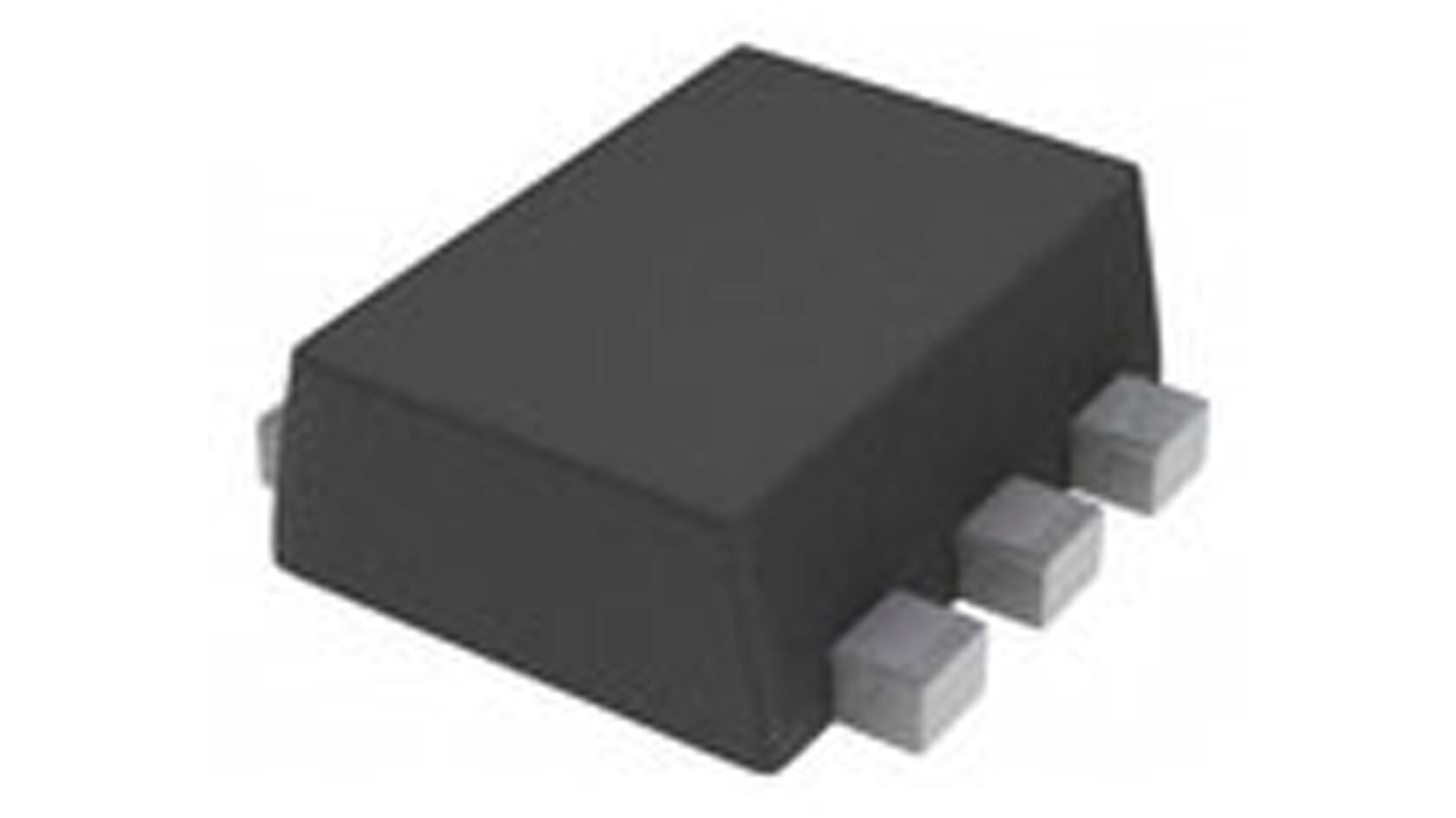 STMicroelectronics DSILC6-4P6, Quad-Element Uni-Directional TVS Diode Array, 90W, 6-Pin SOT-666