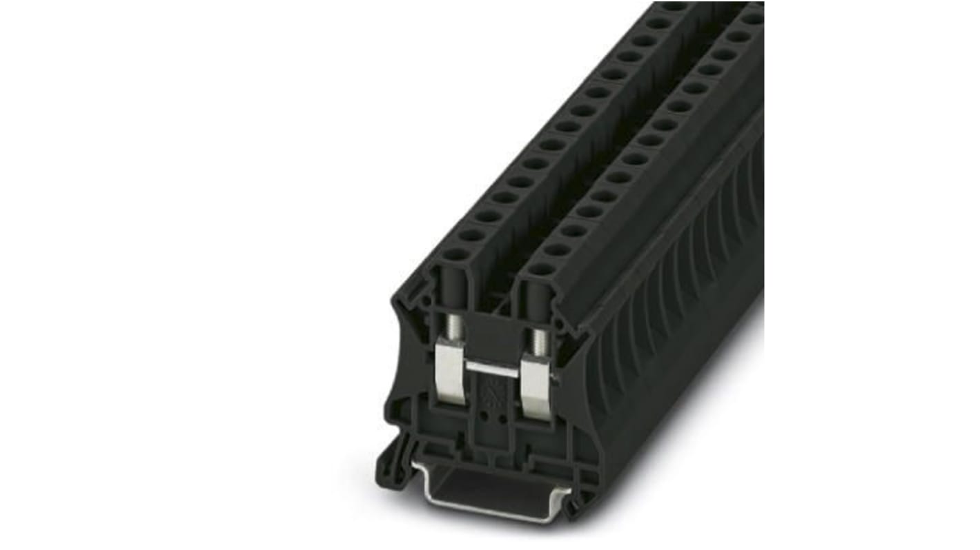 Phoenix Contact 3045208 UT 6 BK Series, Screw Termination