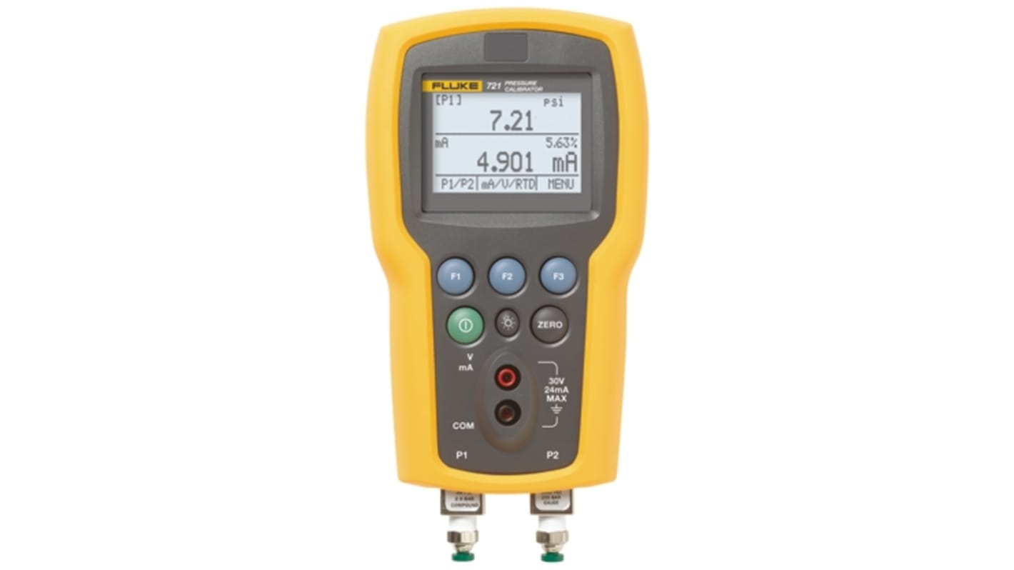 Calibrador de presión Fluke 732, calibrado RS, presión de 0psi → 3000psi