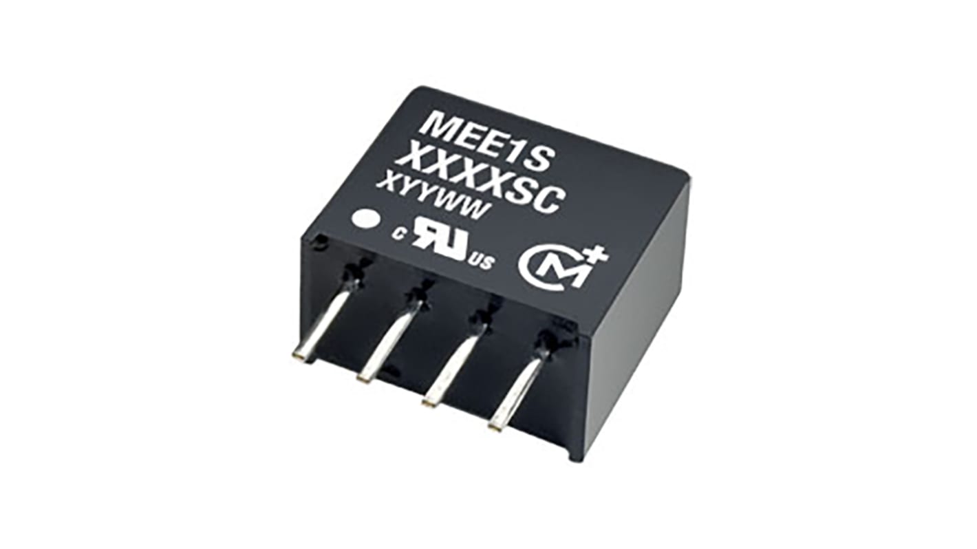Murata Power Solutions MEE1 DC-DC Converter, 12V dc/ 83mA Output, 21.6 → 26.4 V dc Input, 1W, Through Hole,