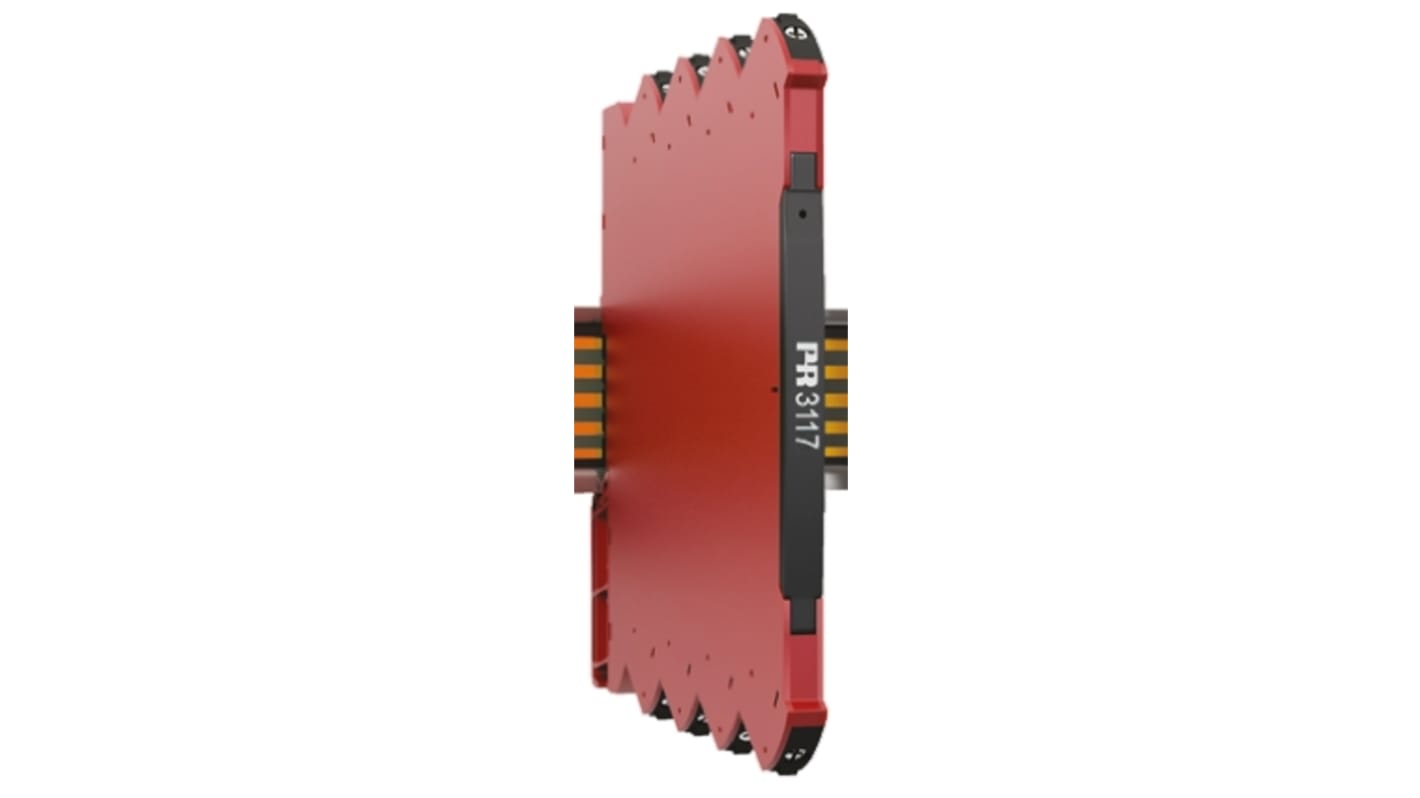 PR Electronics 3100 Series Bipolar Isolated Converter, Current, Voltage Input, Current, Voltage Output, 16.8 →