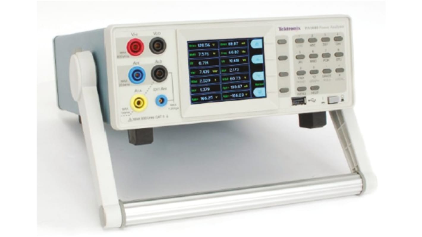 Tektronix PA1000 Power Quality Analyser, 1-Phase, 59mA Max