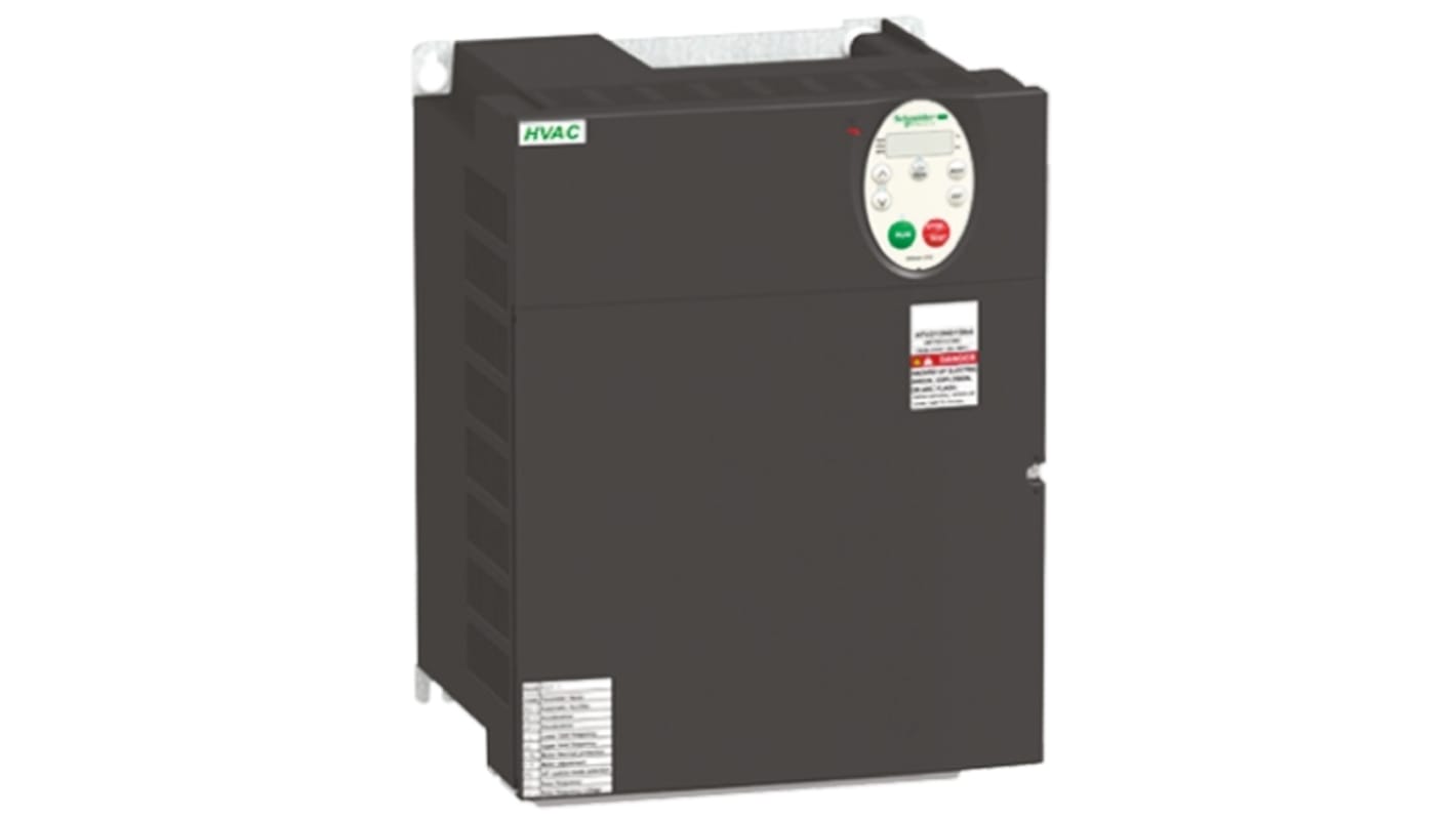 Schneider Electric Inverter Drive, 15 kW, 3 Phase, 400 V ac, 28.5 A, ATV 212 Series