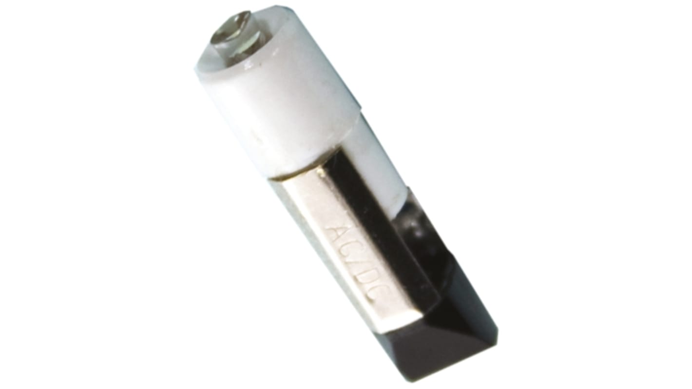 Lampada per indicatori JKL Components, lunga 25mm, 24V cc, 500mcd, Chip singolo, angolo di vista 170 °