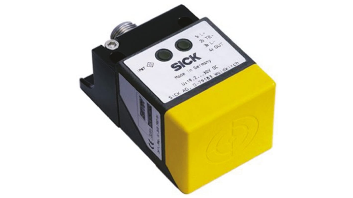 Sick IN4000 Series Inductive Non-Contact Safety Switch, 24V dc, Plastic Housing, 3NO, M12