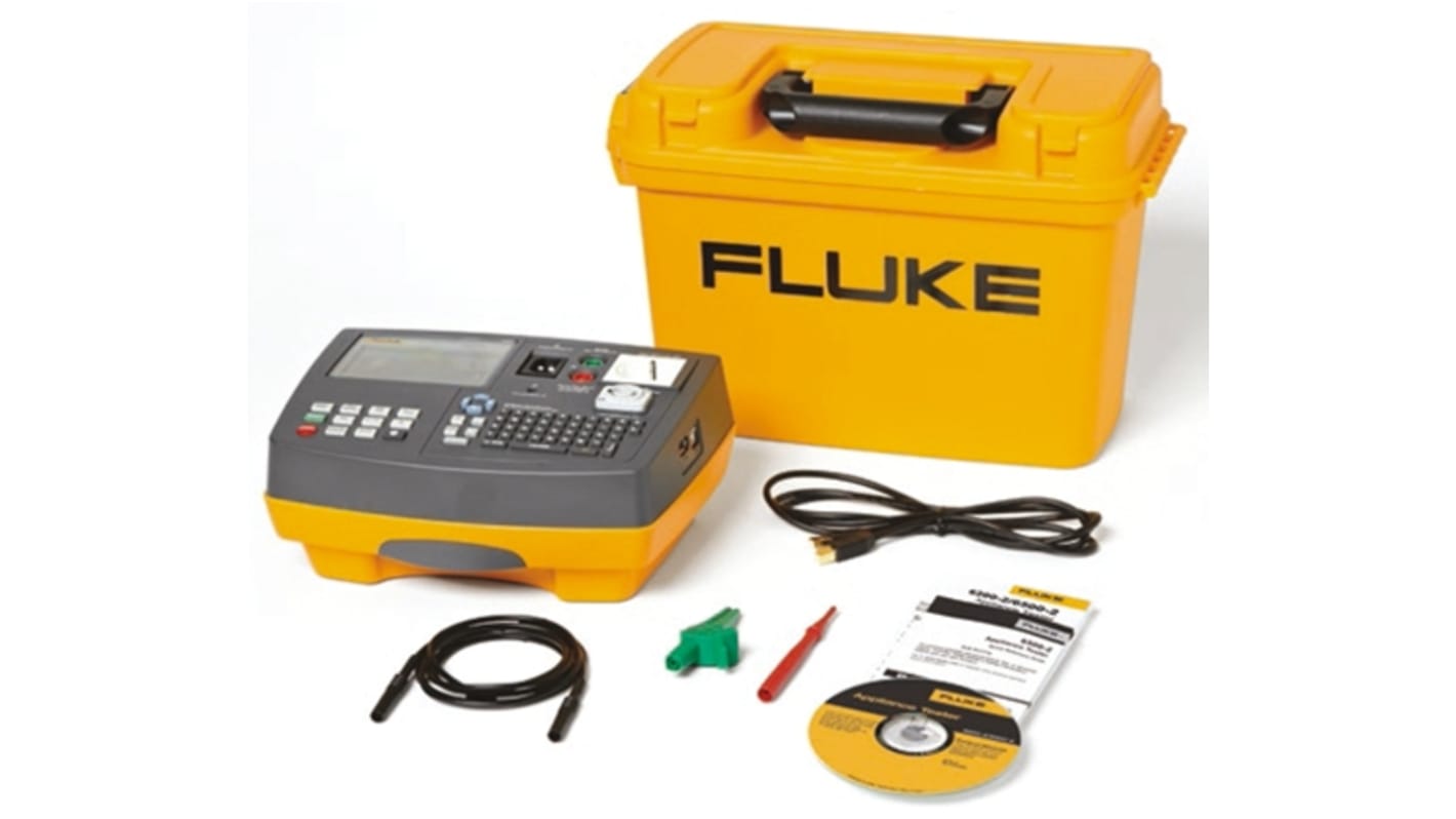 Fluke 6500-2, Advanced PAT, PAT-Prüfkit, Prüfung Manuell, Klasse I, Klasse II, ISO-kalibriert