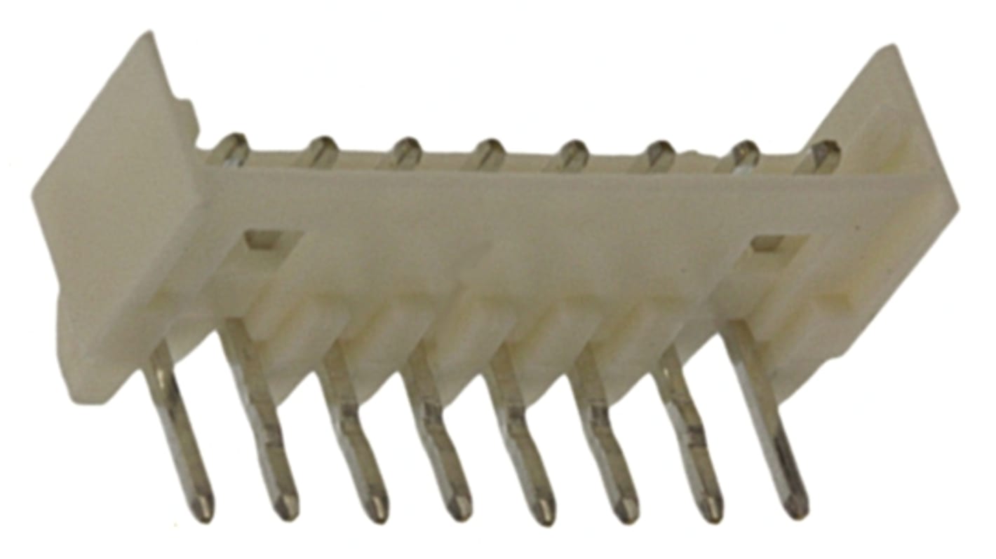 Molex Micro-Latch Series Right Angle Through Hole PCB Header, 8 Contact(s), 2.0mm Pitch, 1 Row(s), Shrouded