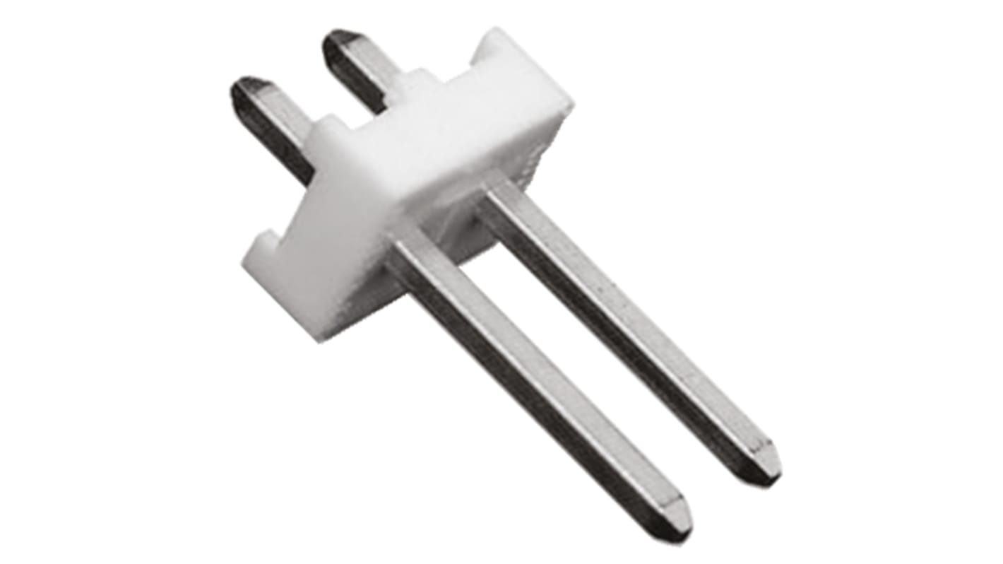 Molex KK 396 Series Straight Through Hole Pin Header, 2 Contact(s), 3.96mm Pitch, 1 Row(s), Unshrouded