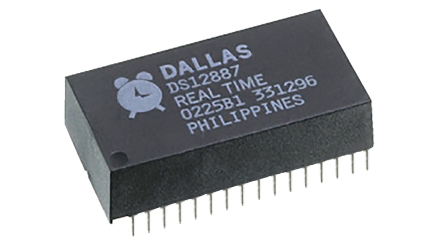 Maxim Integrated DS1248Y-70+, Real Time Clock (RTC), 128 x 8bit RAM Serial, 32-Pin EDIP
