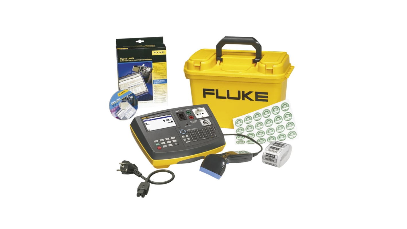 Fluke 6500-2, Advanced PAT, PAT-Prüfkit, Prüfung Manuell, Klasse I, Klasse II