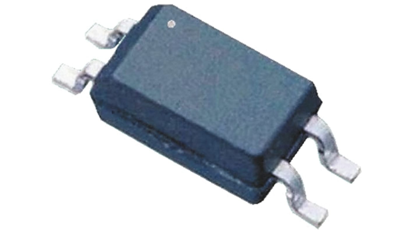 Toshiba, TLP291(BL,SE(T DC Input Phototransistor Output Optocoupler, Surface Mount, 4-Pin SO4