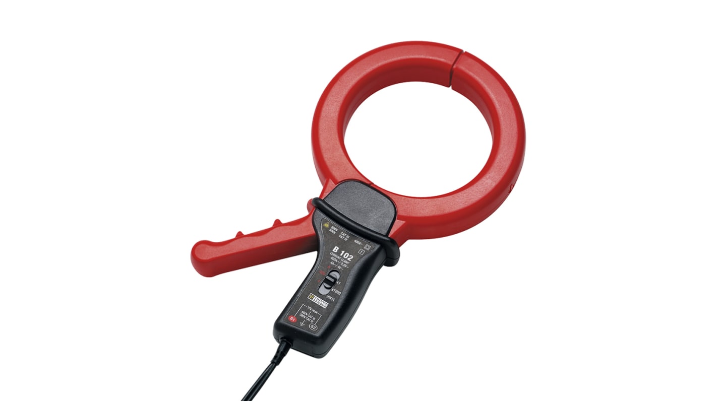 Chauvin Arnoux B102 Current Clamp, AC Adapter, 400A ac AC Max, Current Output