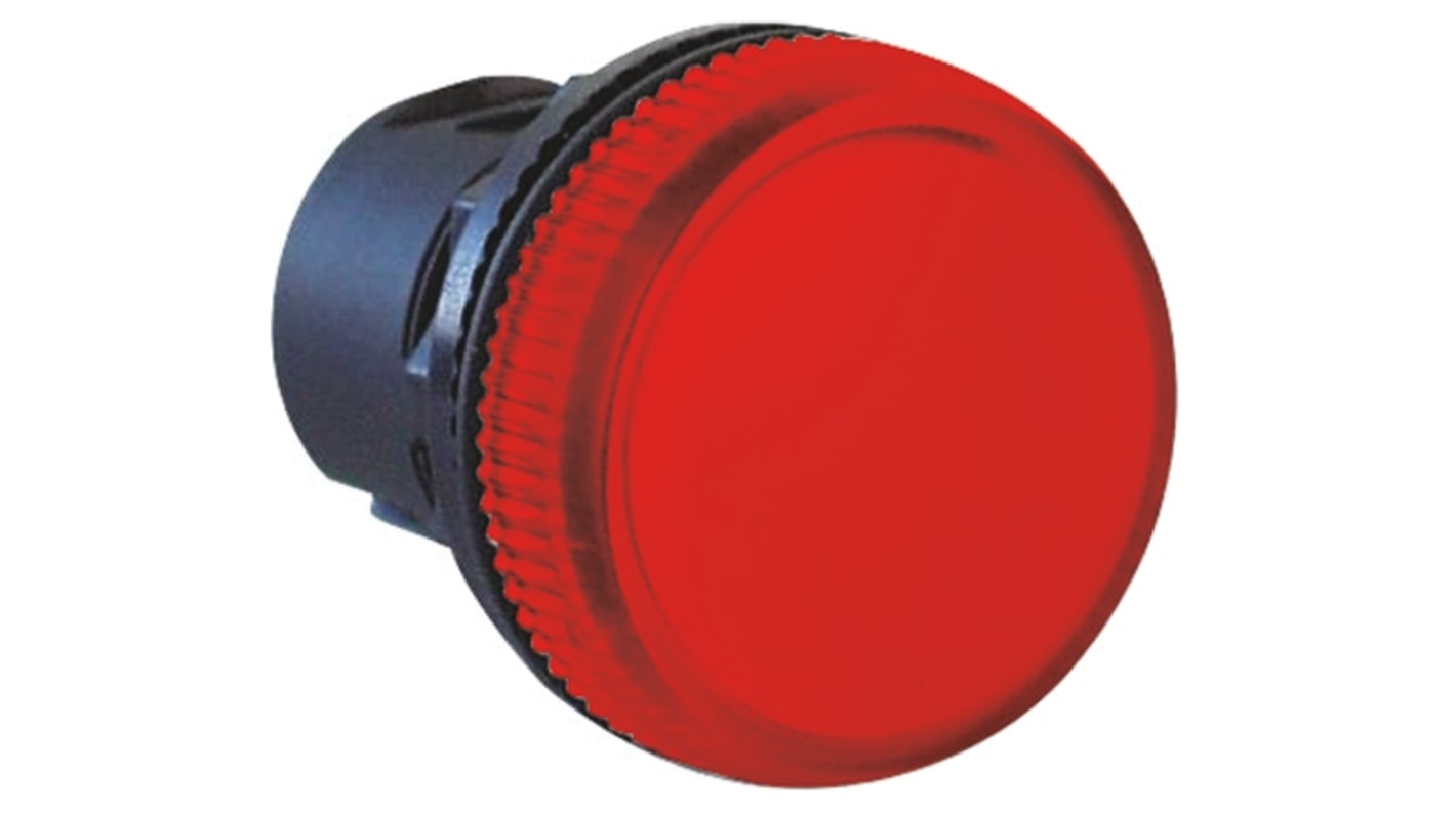 Allen Bradley Red Pilot Light Head, 22mm Cutout 800F Series