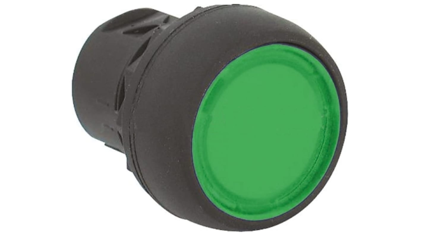 Allen Bradley 800F Series Green Momentary Push Button Head, 22mm Cutout, IP65