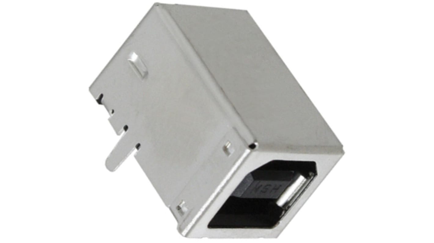 Conector USB Molex 67068-8010, Hembra, , 1 puerto puertos, Ángulo de 90° , Montaje en orificio pasante, 30,0 V., 1.5A
