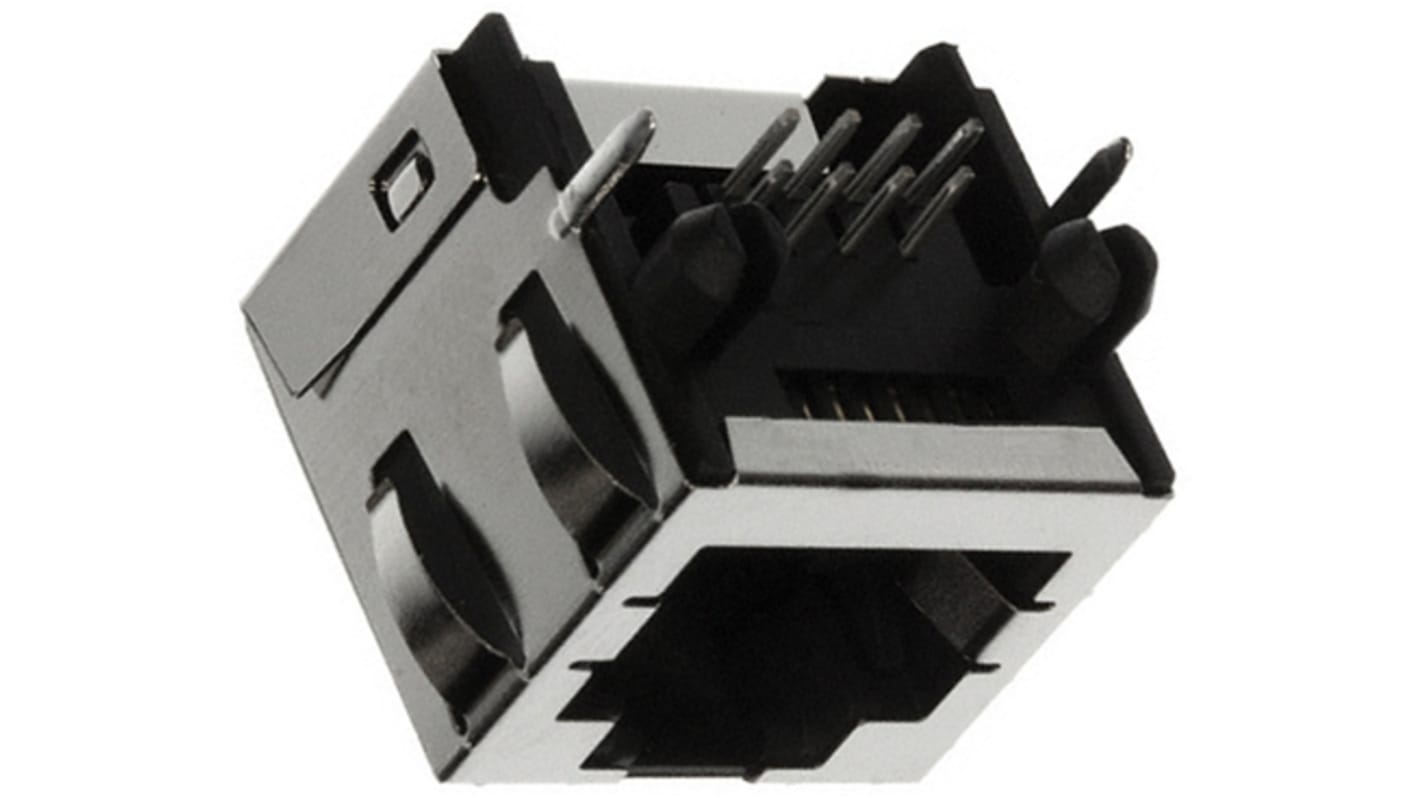 Molex 44620 Series Female RJ45 Connector, Through Hole, Cat3