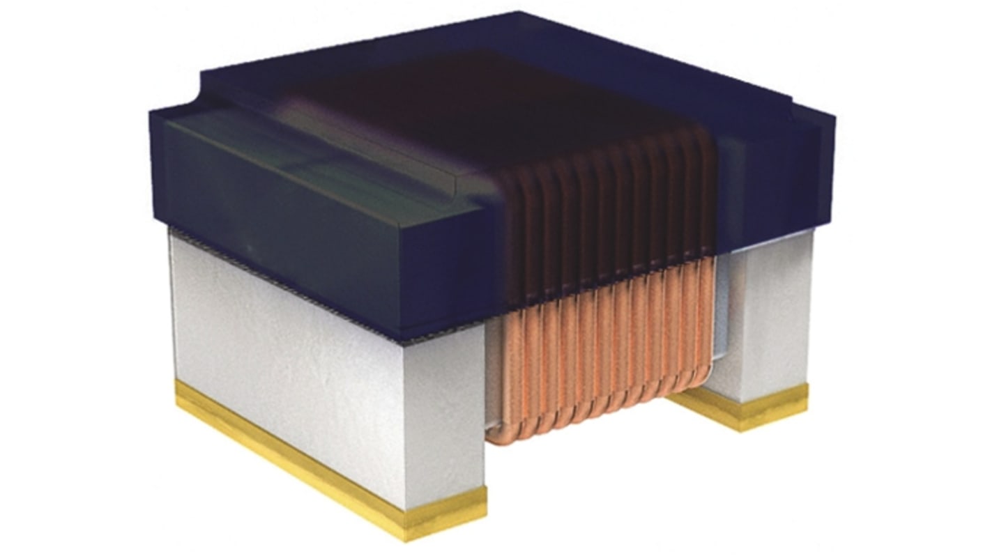 Inductor de montaje en superficie bobinado Wurth, 1,8 μH, ±5%, núcleo de Ferrita, apantallado 1.008, SRF:200MHZ, Q:20,