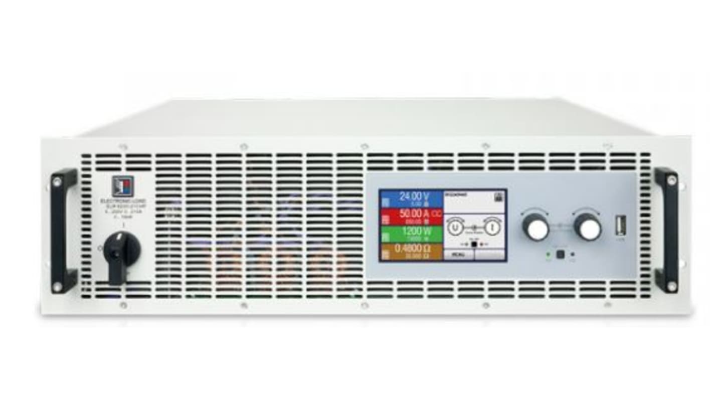 EA Elektro-Automatik ELR 9000 Series Electronic Load, 0 → 10500 W, 0 → 80 V, 0 → 510 A