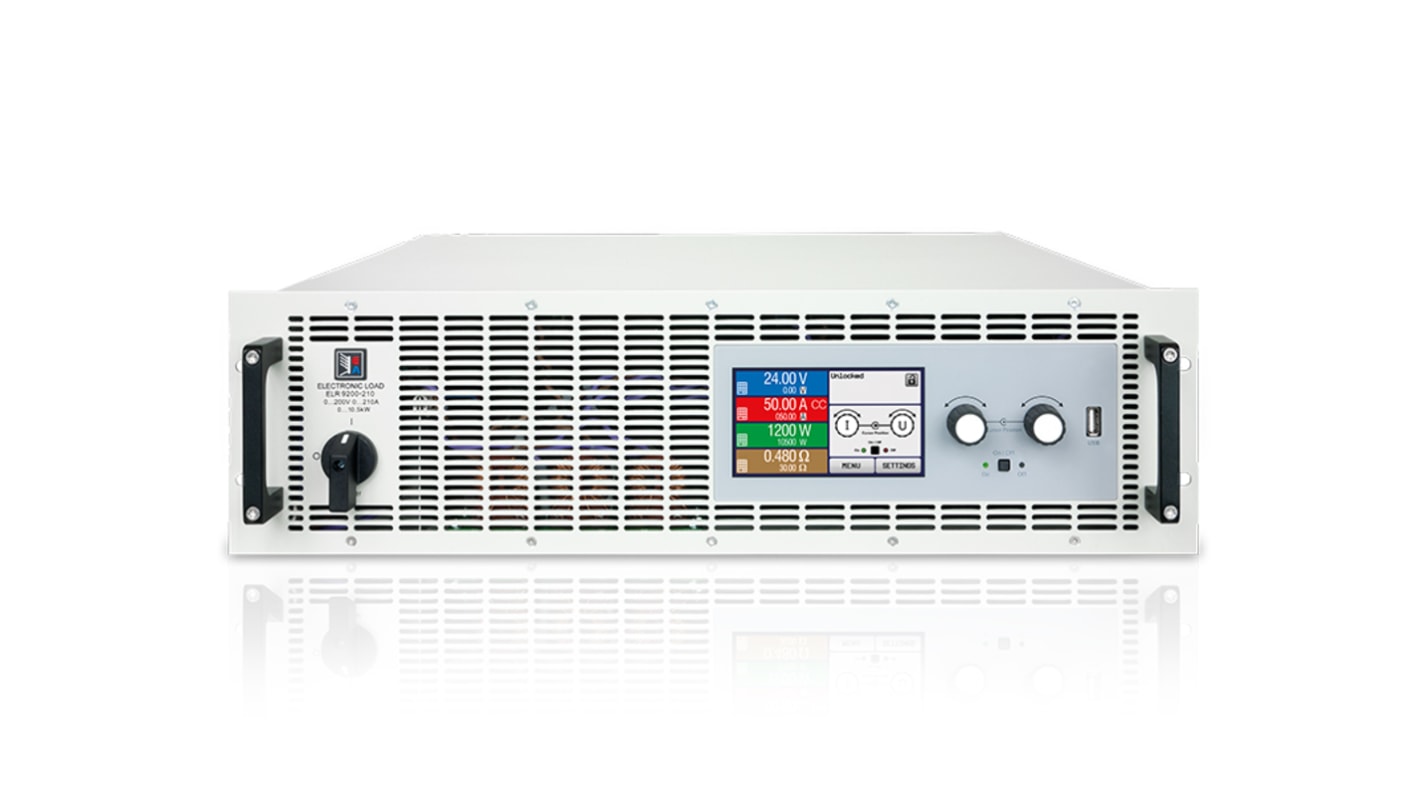 EA Elektro-Automatik ELR 9000 Series Electronic Load, 0 → 10500 W, 0 → 750 V, 0 → 66 A
