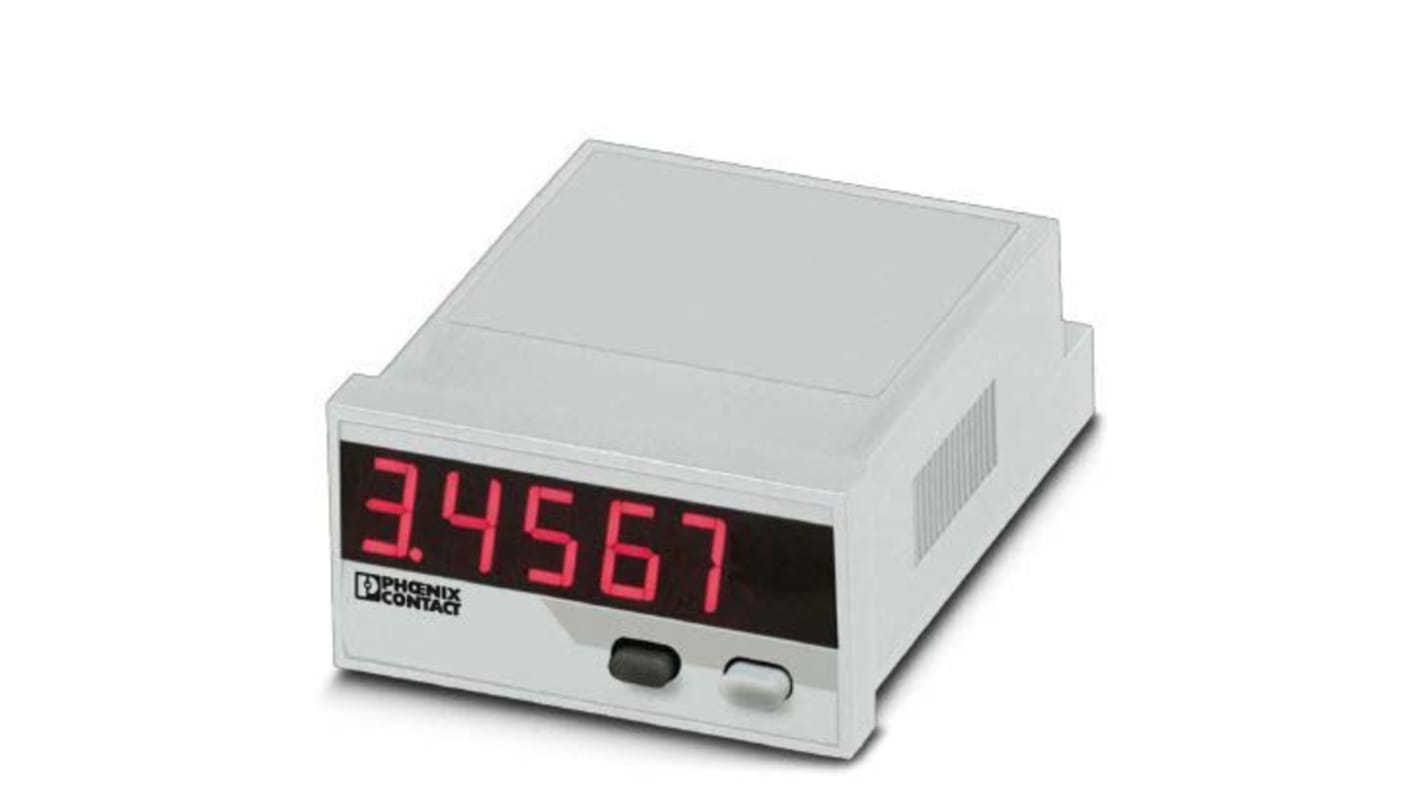 Phoenix Contact MCR-SL-D-U-I LED Digital Panel Multi-Function Meter for Signals, 24mm x 48mm