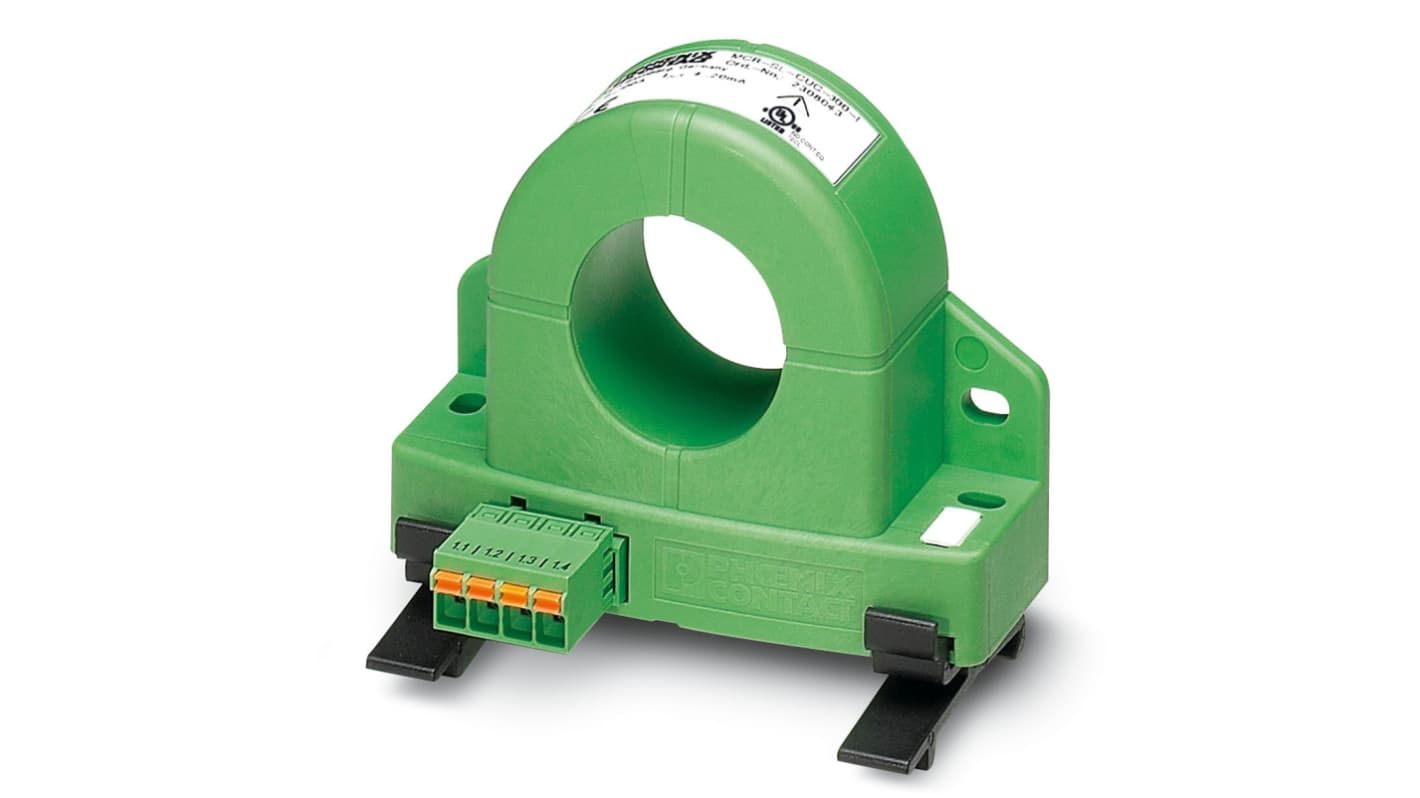 Phoenix Contact MCR-SL-CUC-300-I Series Current Transformer Current Transformer, 300A Input, 300:1, 4 → 20 mA
