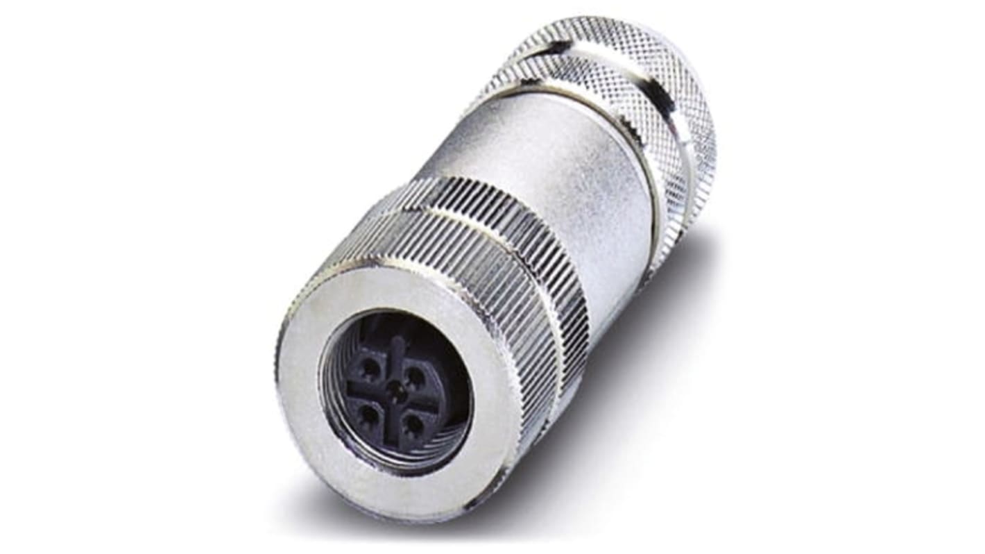 Phoenix Contact Circular Connector, 5 Contacts, Cable Mount, M12 Connector, Socket, Female, IP67, SACC Series