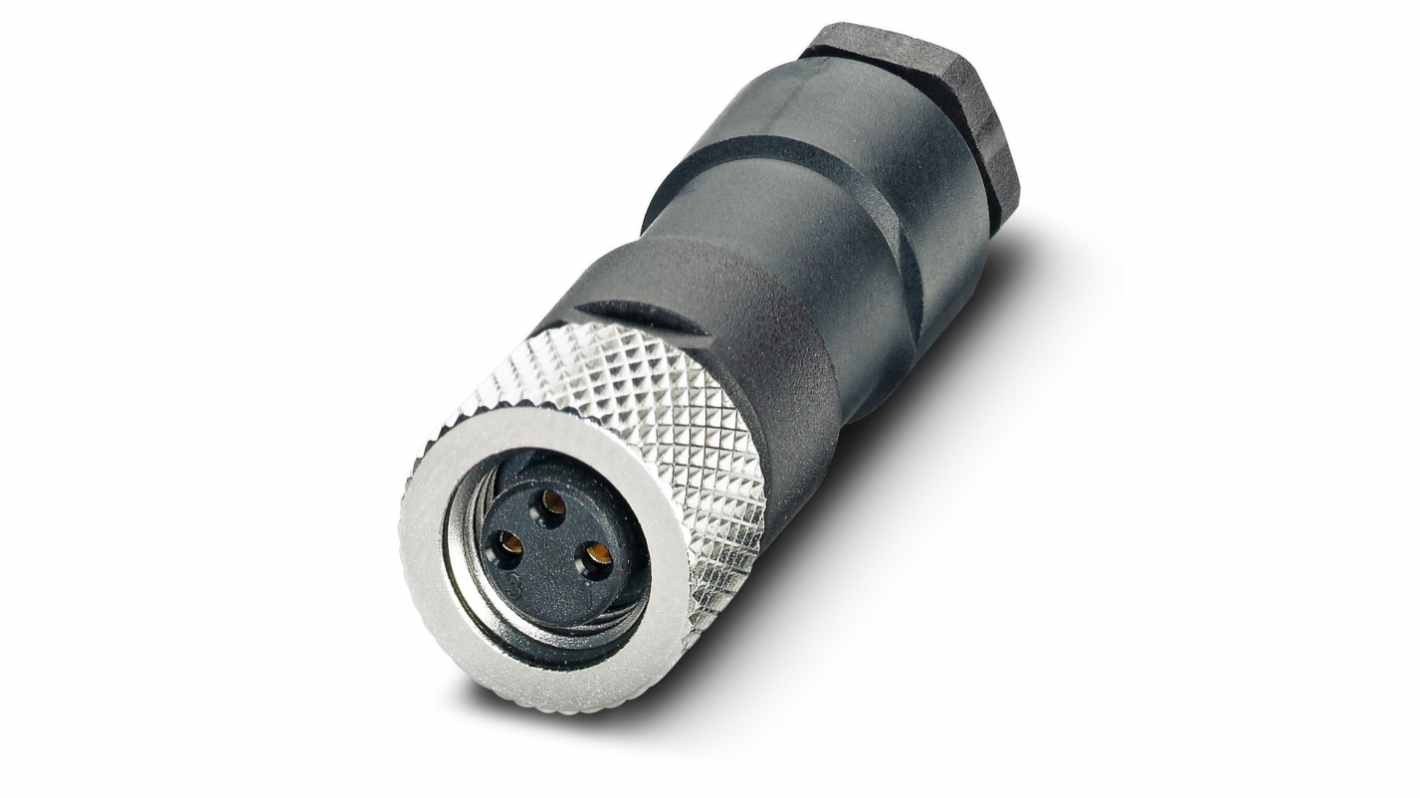 Connettore circolare Phoenix Contact, serie SACC, M8, 3 poli, Montaggio su cavo
