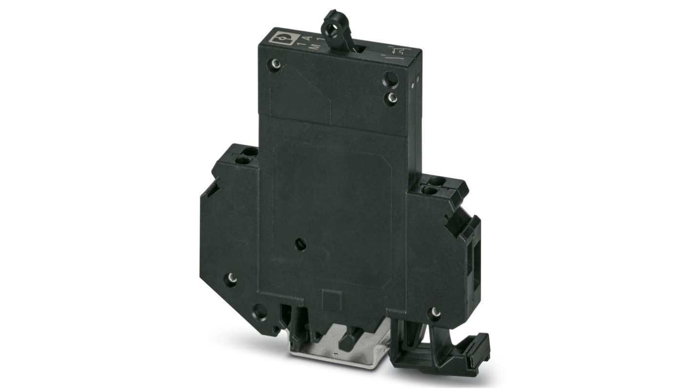 Phoenix Contact Thermal Circuit Breaker - TMC M1  Single Pole 65 V dc, 250V ac Voltage Rating DIN Rail Mount, 1A